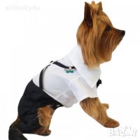 Официален костюм за куче Кучешки смокинг Кучешки дрехи Дрехи за куче Официални кучешки дрехи, снимка 3 - За кучета - 40819966