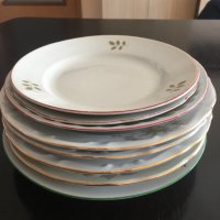 8 бр. порцеланови чинии с различна декорация, снимка 3 - Чинии - 32760663