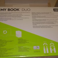 6TB / 10TB - Външен Диск USB 3.0 WD My Book Duo (2x3TB или 2x5TB) Chia, снимка 3 - Външни хард дискове - 33544189