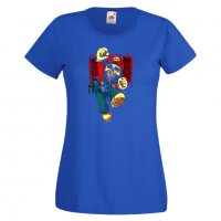  Дамска тениска Mario Zombie Игра,Изненада,Подарък,Празник,Повод, снимка 6 - Тениски - 37243385