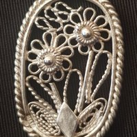 Сребърно ланче с висулка, снимка 5 - Колиета, медальони, синджири - 43155776