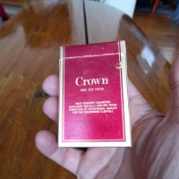 Стара кутия от цигари Crown, снимка 6 - Други ценни предмети - 33221172