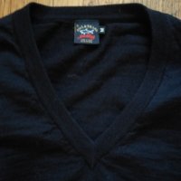 PAUL & SHARK - страхотно вълнен пуловер КАТО НОВ M, снимка 2 - Пуловери - 43481016