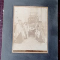 огромна снимка картон покойник помен опело 1927 , снимка 1 - Колекции - 43116339