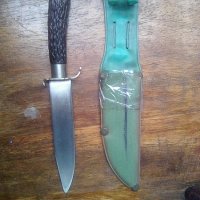 Български правен ловен нож от Костенец, снимка 2 - Ножове - 38932241
