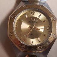 Ръчен мъжки часовник OMEGA , ОМЕГА КВАРЦ - реплика, снимка 3 - Антикварни и старинни предмети - 43314852