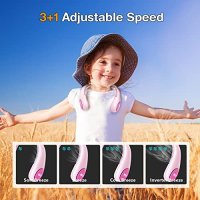 Нов детски преносим вентилатор за врат охлаждане пътуване на открито, снимка 2 - Други - 40401960