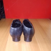 №40 черни обувки на LINEA ZETA естествена кожа, снимка 4 - Дамски ежедневни обувки - 32558999