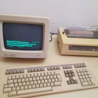 ⭐Продавам ретро компютър терминал DEC VT220 с принтер и клавитура, снимка 4 - Антикварни и старинни предмети - 39803639