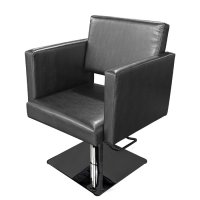 Професионален фризьорски стол М404 - черен, снимка 1 - Фризьорски столове - 35413983