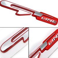 GT Line емблема - Red, снимка 3 - Аксесоари и консумативи - 42960008