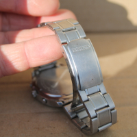 Часовник "Seiko"хронограф кварц Панда циферблат, снимка 6 - Мъжки - 44843853