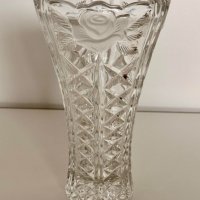 Ретро кристална ваза, снимка 5 - Вази - 43325690