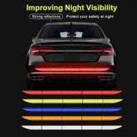 Светлоотразителни стикери за кола, снимка 1 - Аксесоари и консумативи - 32913823