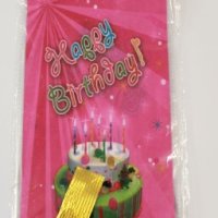 10 бр розови подаръчни торбички големи опаковъчни пликчета за дребни сладки ръчна изработка подарък, снимка 1 - Други - 43991453