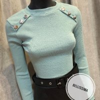 3 цвята дамска блуза рипс с копчета , снимка 4 - Блузи с дълъг ръкав и пуловери - 43370635