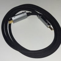 Качествен USB A to B кабел SLAudio USB, снимка 1 - Други - 34960768