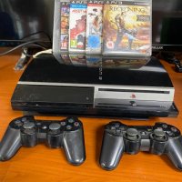 PS3 комплект 2 джойстика кабели 5 бр игри, снимка 4 - PlayStation конзоли - 43427492