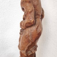 Скулптура дърворезба, снимка 2 - Декорация за дома - 43846913