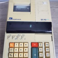 Стар настолен калкулатор Adler Triumph 121PD, снимка 3 - Антикварни и старинни предмети - 38366312