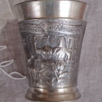 Антична чаша от цинк, снимка 6 - Антикварни и старинни предмети - 38299025