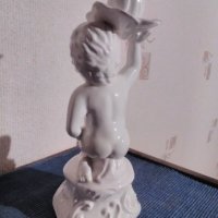 Порцеланови статуи: ръка стойка за украса и поставяне на пръстени,свещник ,,АНГЕЛ"  и поставка. , снимка 9 - Статуетки - 40973667