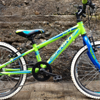 Алуминиев 20 цола Детски велосипед 6 скорости палцова Отличен Sprint, снимка 2 - Велосипеди - 44932924