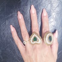 Златни пръстени 14К, снимка 1 - Пръстени - 37580102