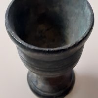 Много стара бронзова чашка, снимка 2 - Антикварни и старинни предмети - 40373525