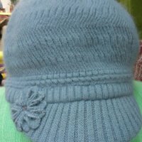 Дамски,ръчно плетени, зимни шапки от вълна,ангора,мохер,мерино, снимка 2 - Шапки - 27564081