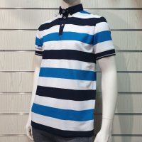 Нова мъжка моряшка блуза тип Lacoste, райе, копчета, пике, снимка 12 - Ризи - 32629301