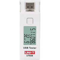 USB измервател за ток и напрежение UNI-T, немски,  Германия, снимка 1 - USB кабели - 28297865