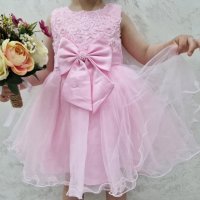 Официална рокля с пандела, снимка 1 - Детски рокли и поли - 40651478