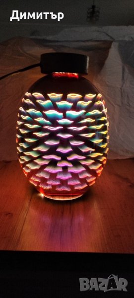 Полилей , пендел, лампа 3D 3Д, снимка 1