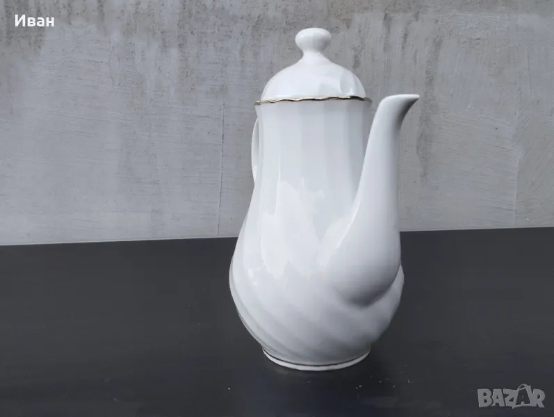 Кана от български порцелан , снимка 1