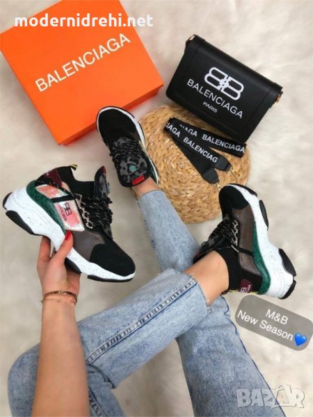 Дамски спортни обувки и чанта Balenciaga код 06, снимка 1