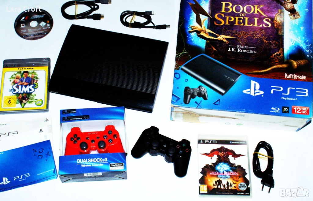 PS3 500GB PlayStation Видео Игра Плейстейшън 3 ПС3 с кутия и игри, снимка 1