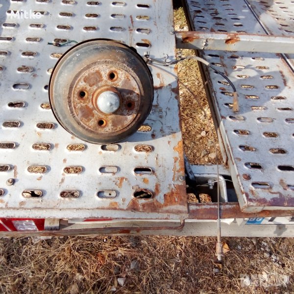 Шенкел + Барабан Заден Ляв За Опел Тигра 1.6И 16В 1997г. / Opel Tigra 1.6I 16V 1997y, снимка 1