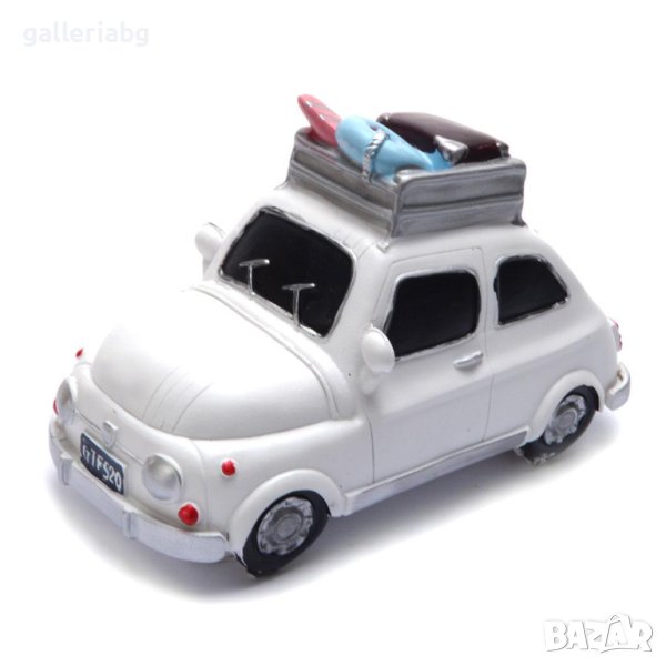 Касичка ретро автомобил – декоративна кола за монети и банкноти, снимка 1