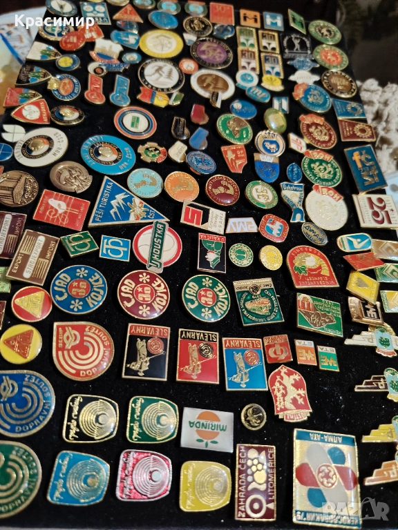 Винтидж Значки. 150 бр. Чехословакия , снимка 1