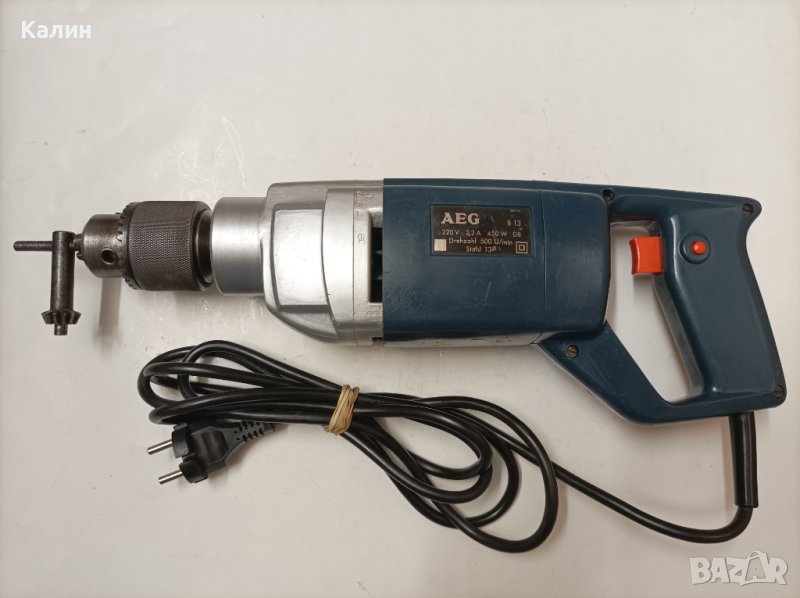 AEG b-13 едноскоростна бормашина, снимка 1