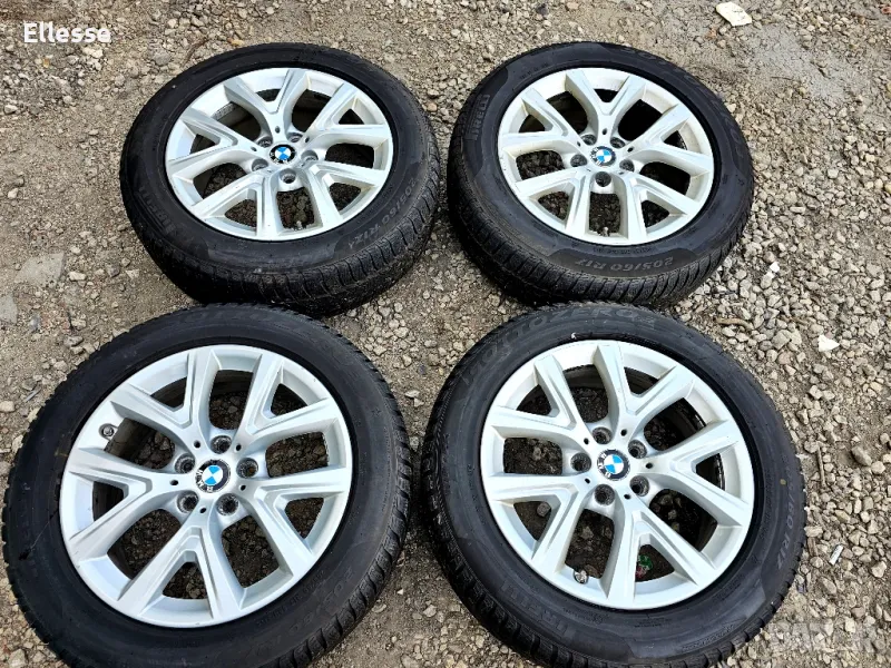 Алуминиеви джанти с гуми Pirelli 17цола BMW X1 , снимка 1