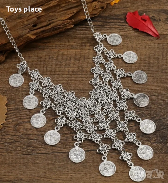 Различни модели етно колиета, прочелник, пендари, накит за народна носия , снимка 1