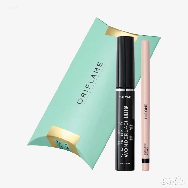 Комплект молив за очи спирала и подаръчна опаковка.Цена 12 лв, снимка 1