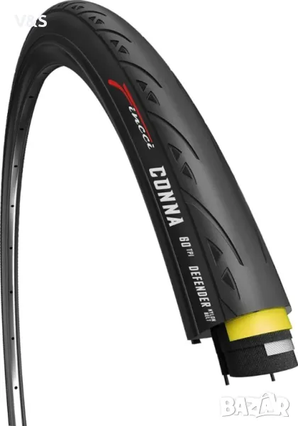Fincci CONNA Гуми за шосеен велосипед 700 x 23c 23-622 Гума 60TPI с 1 мм защита срещу пробиване за ш, снимка 1