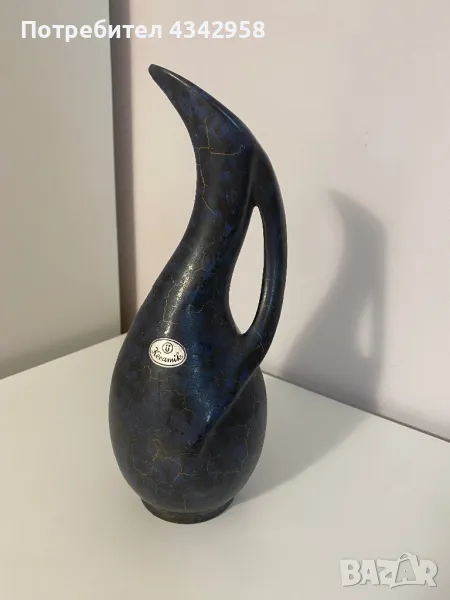 Ü Keramik vase Germany 1950-1959 г, снимка 1