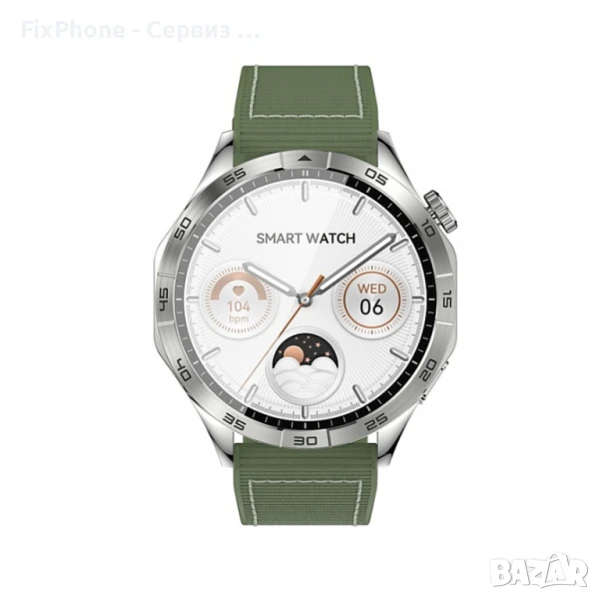 Смарт часовник XO smartwatch Watch 4 Amoled green 46 MM, снимка 1