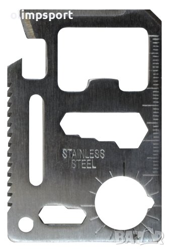 Многофункционален джобен инструмент 11 в 1 за оцеляване. , снимка 1