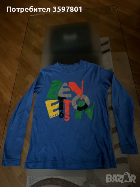 Детска памучна блуза за момче / Бенетон/, снимка 1