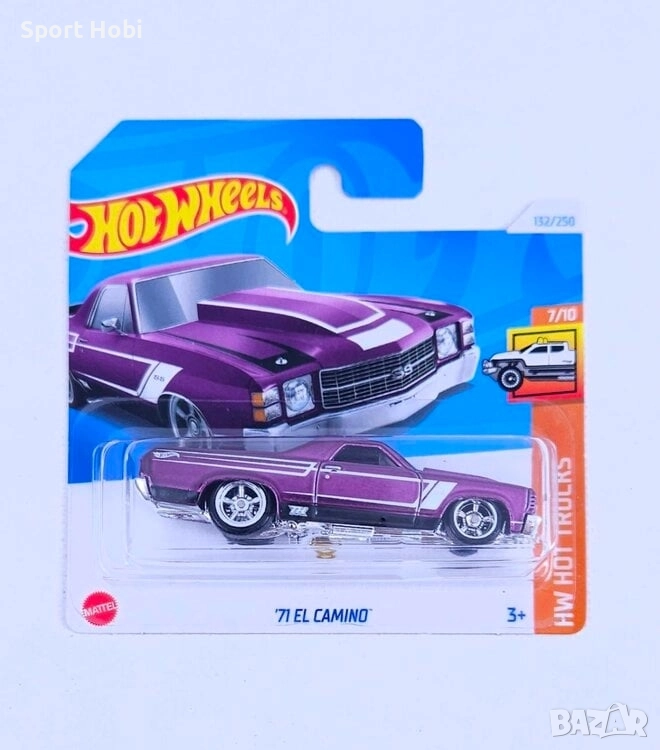 Hot wheels 71 El Camino - Super Treasure Hunt - sth, снимка 1